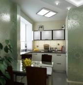 Интерьер: «Крутая» кухня в обычной хрущевке